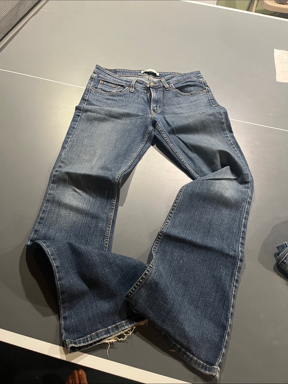 Levi's Women's Dark Blue Boyfriend Jeans